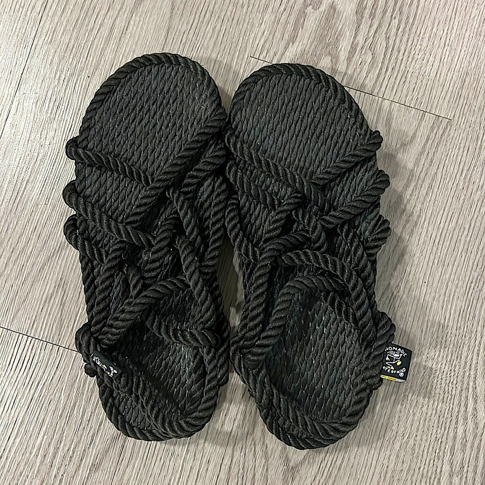 Custom Platform Rope Sandals - image 1